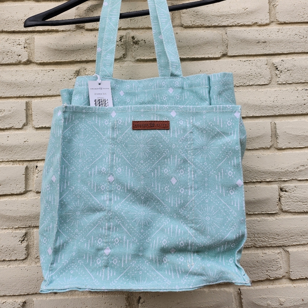 Archer and Olive light blue storage tote